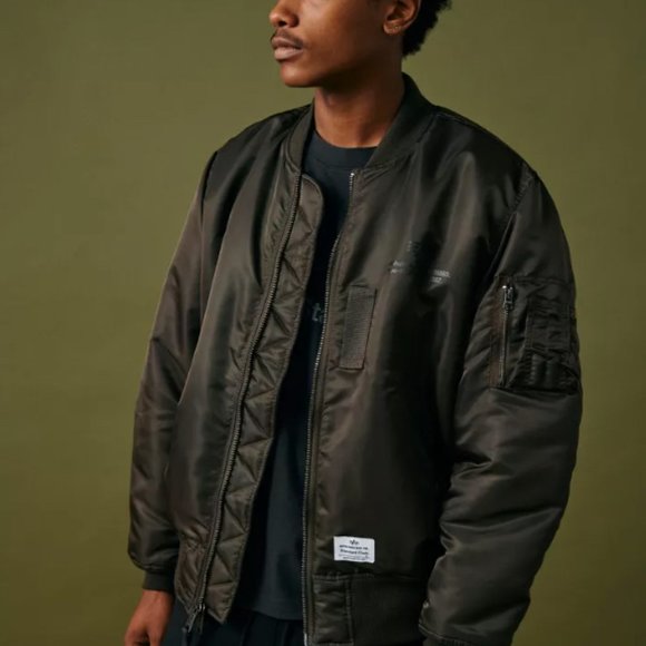 Alpha Industries Reversible MA-1 Bomber Jacket - Picture 5 of 5